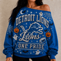 DTL 3D SHOULDER RHINESTONE SWEATSHIRT DNBN