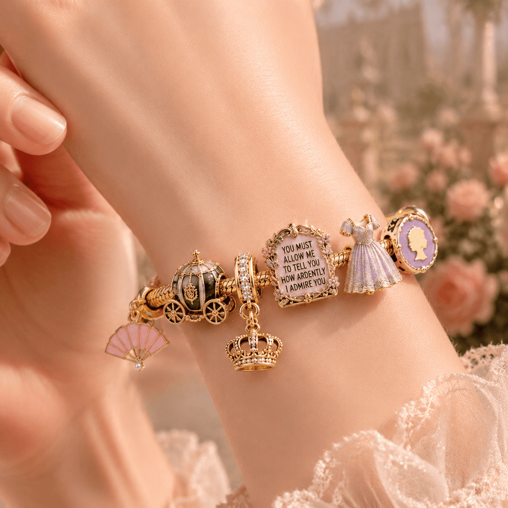 BGT Gold Charm Bracelet Set TTN