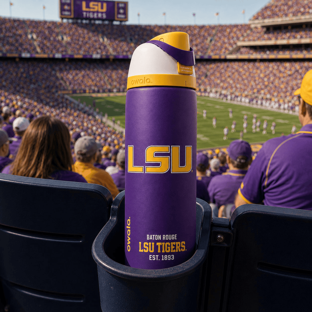 LSU Owala Water Bottle NHVH