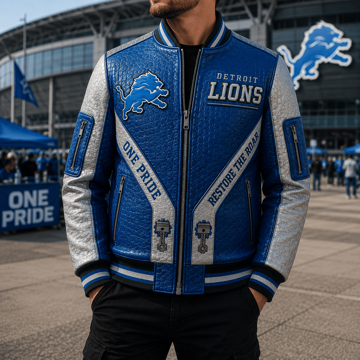 Premium DTL Leather Zipper Jacket TTMH