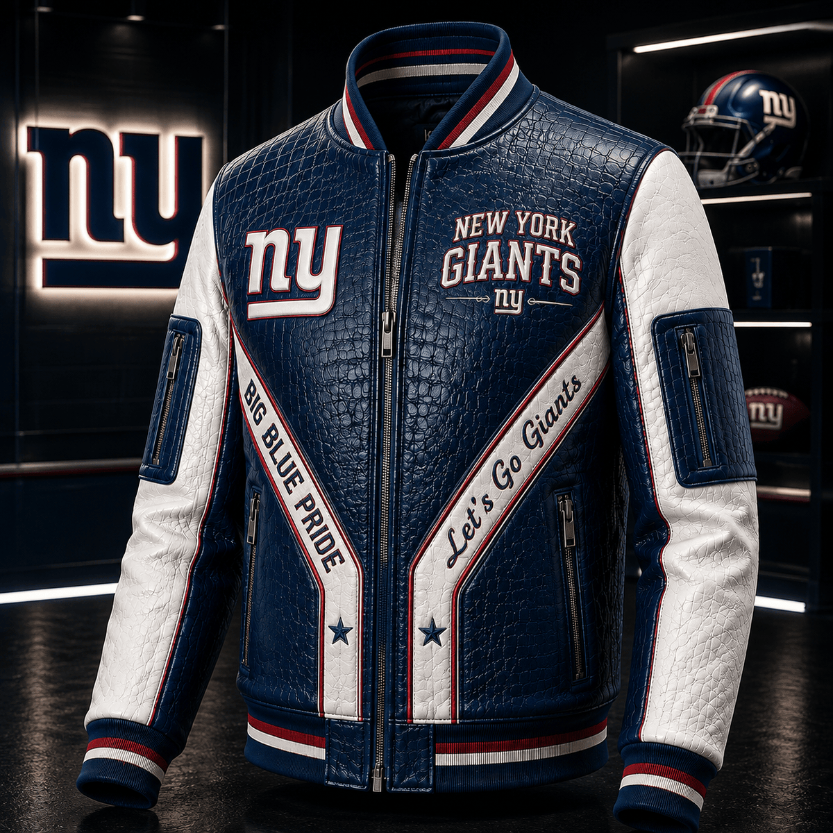 Premium NYG Leather Zipper Jacket TTMH