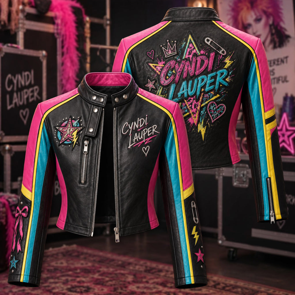 Premium CDL Cropped Leather Zipper Jacket TTMH