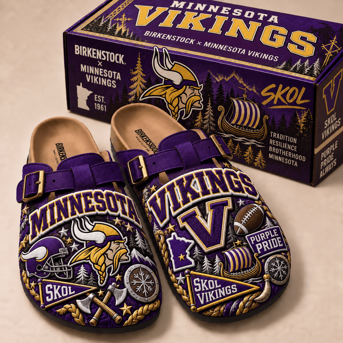 PREMIUM MNV MINK SUEDE CLOGS TTNL