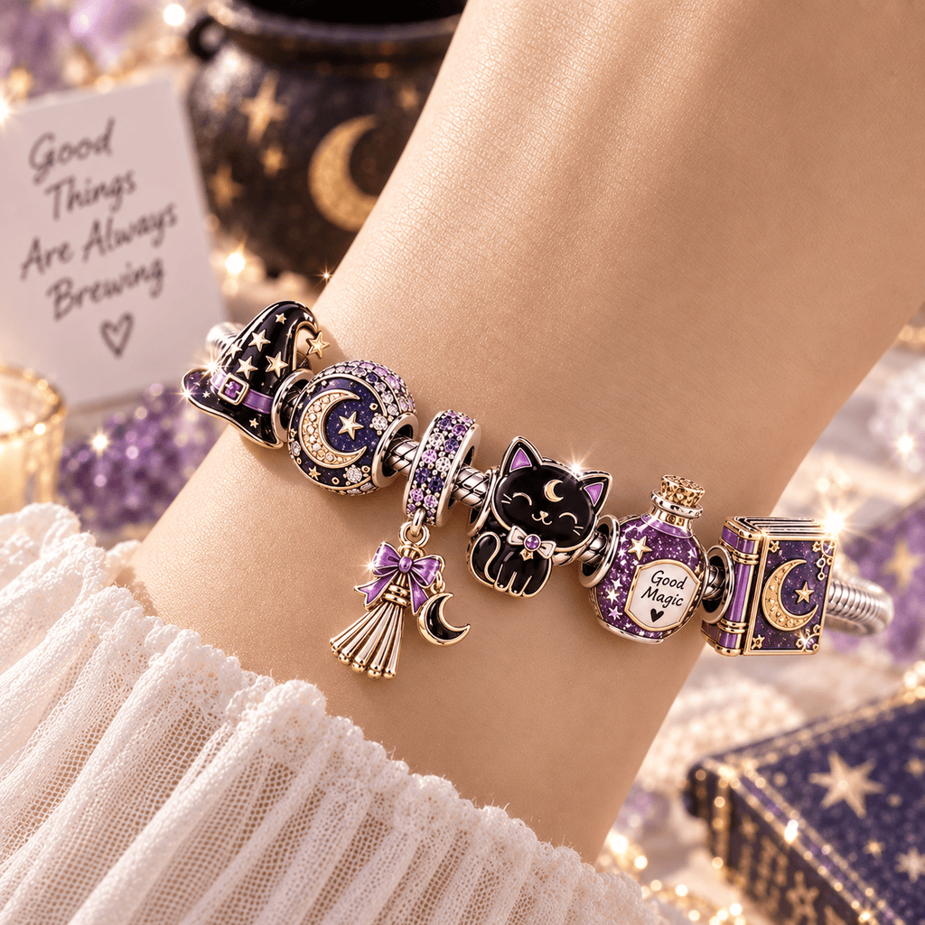 WCG Silver Charm Bracelet Set TTN