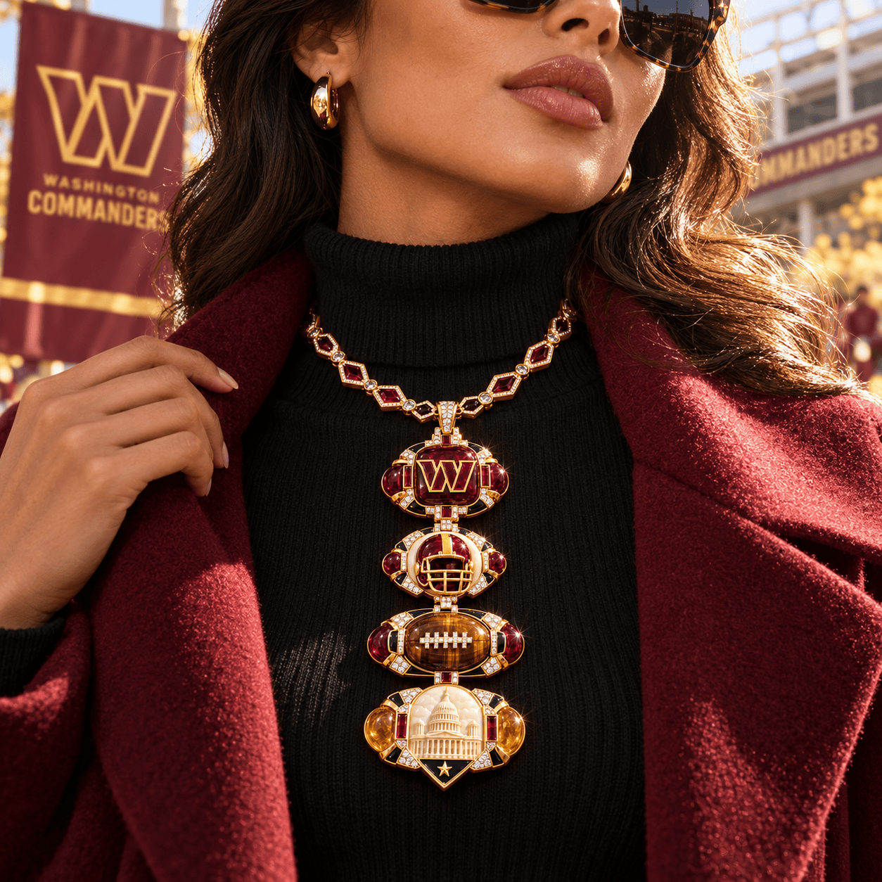 WCD Premium Gold Totem Pendant LNTH