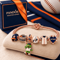 HTA Rose Gold Charm Bracelet Set TMH