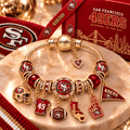 SF49 Gold Charm Bracelet Set PNPA