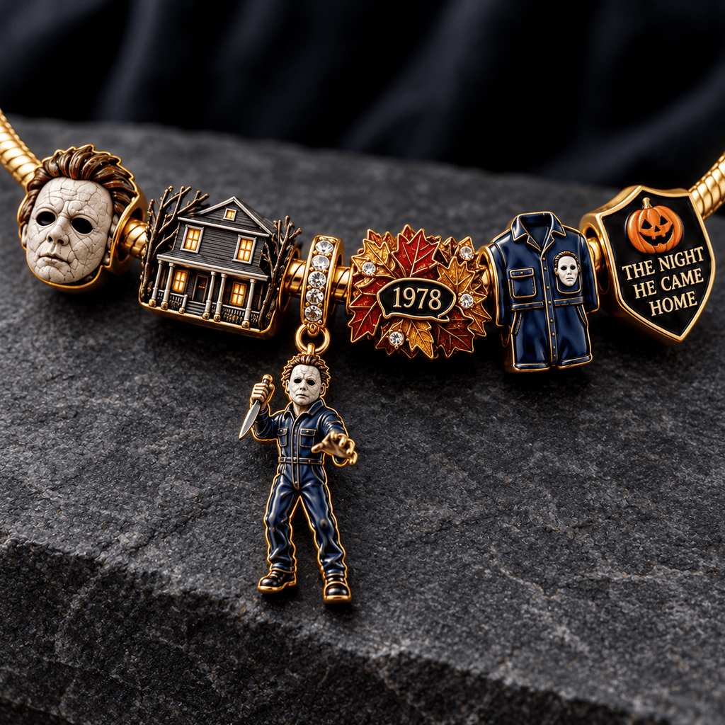 MCM Silver Charm Bracelet Set NTVA