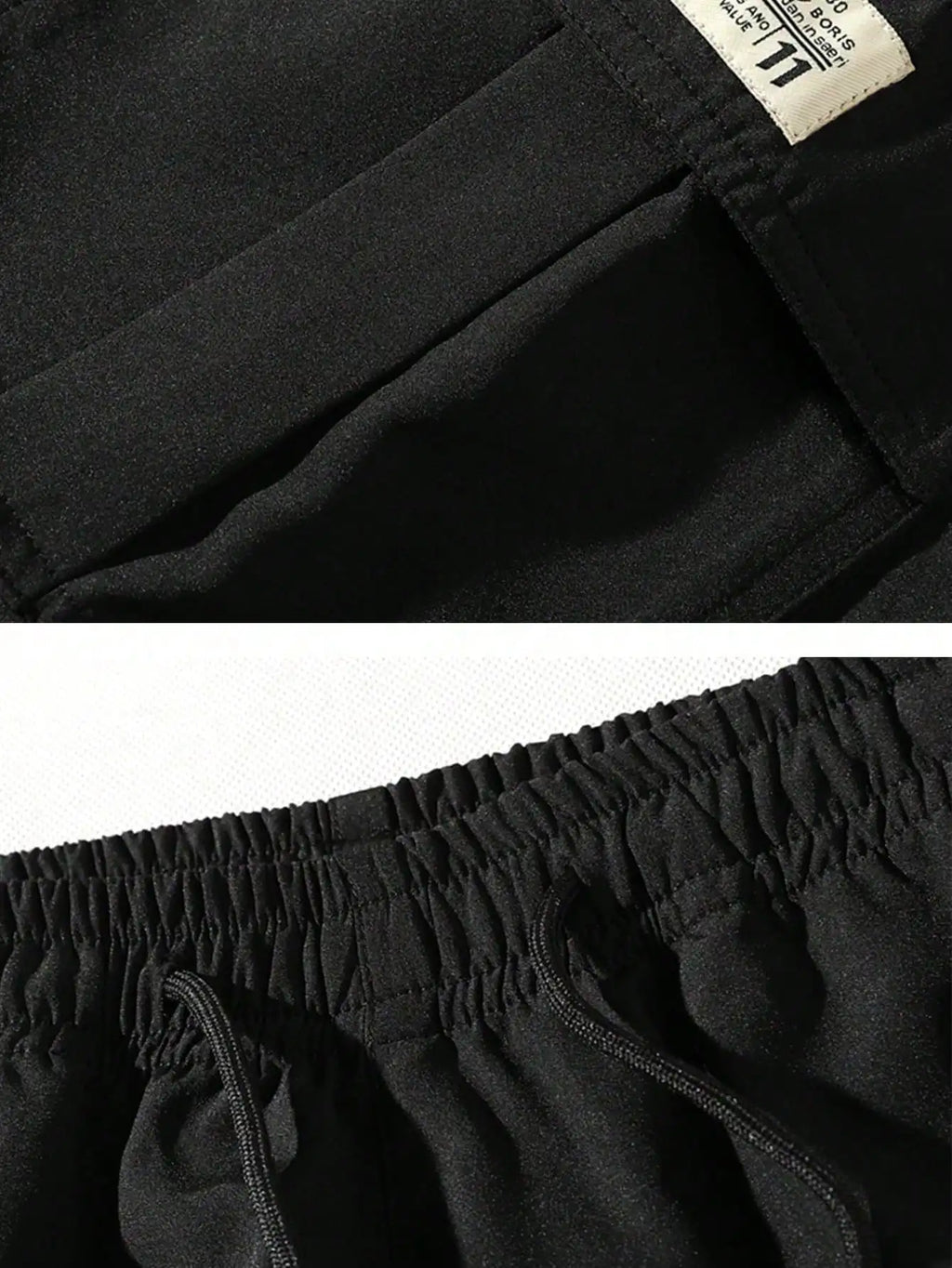 4 Pcs Men's Casual Breathable Cargo Shorts Summer Outdoor Bermuda Shorts